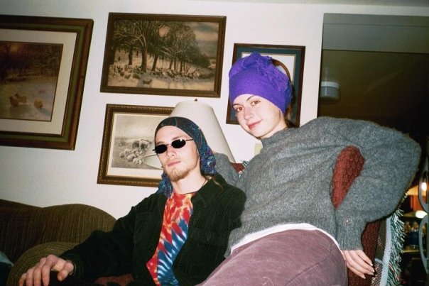 Josh and me, 2002, 8 years post Nirvana 