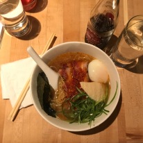 The most delicious ramen at Noodle Bar. We had to book it over 12 blocks and barely made it in time for lunch, but holy shit was it worth it. We have Big Feelings for David Chang around these parts.